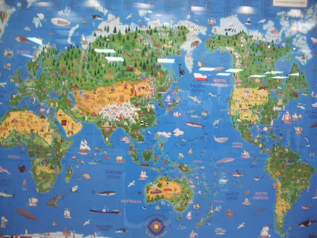 printable printable world map