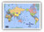 A4 Pacific Centred World Map