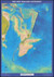 Continental New Zealand Niwa Laminated Wall Map