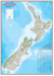 New Zealand Supermap Laminated for the Wall