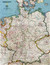 Germany National Geographic Laminated Wall Map
