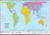 Peters World Map Europe Centred Folded