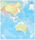 Asia West Pacific Laminated Wall Map